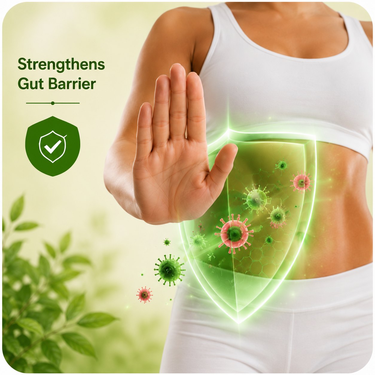 Strengthens the gut barrier
