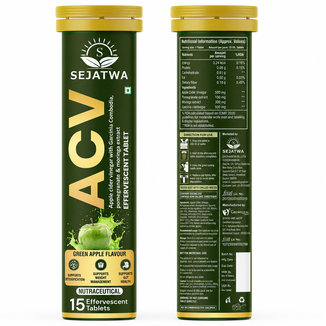 ACV Effervescent Tablets - Image 2